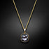 Кулон "Fantāzija II (Silver Night)" с кристаллами Swarovski™